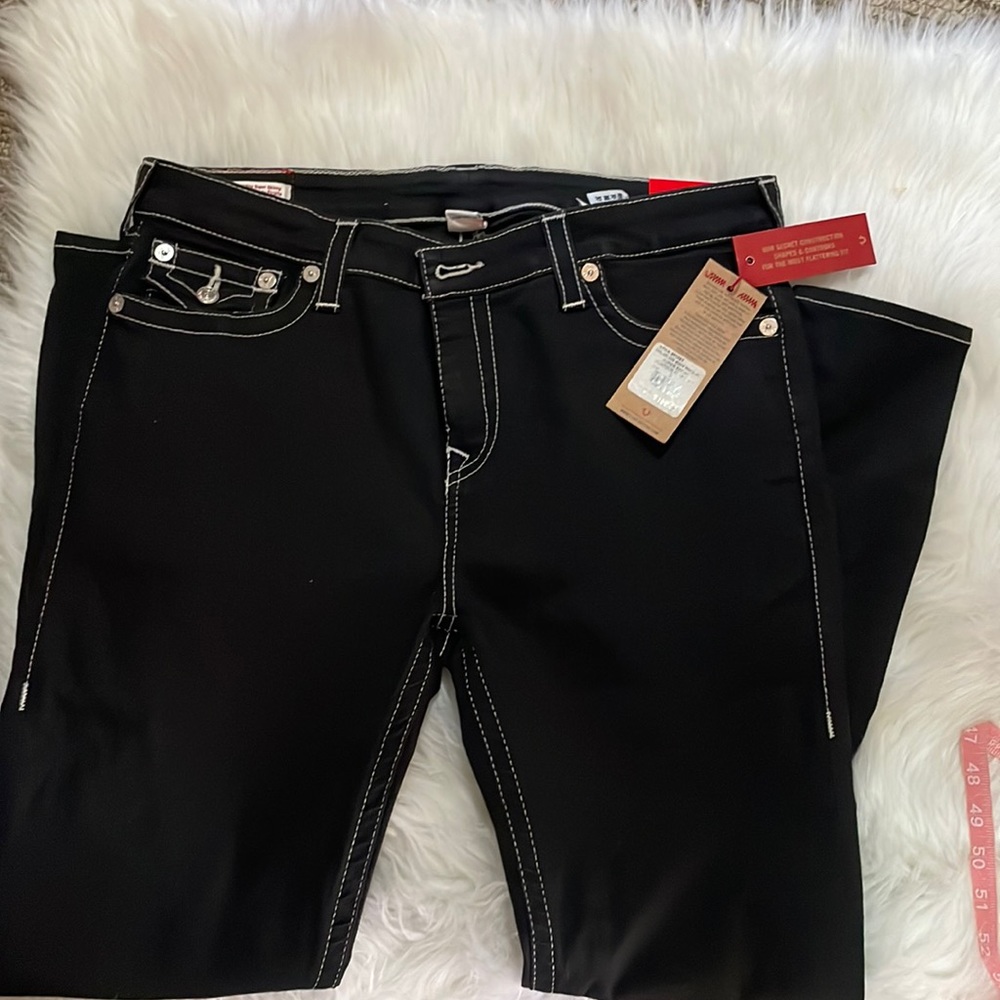 True Religion Halle Mid-Rise Super Skinny True Contour Jeans. NWT Orig $200